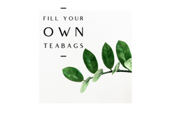 Tea Filters-- Fill your own