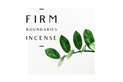Firm Boundaries Incense