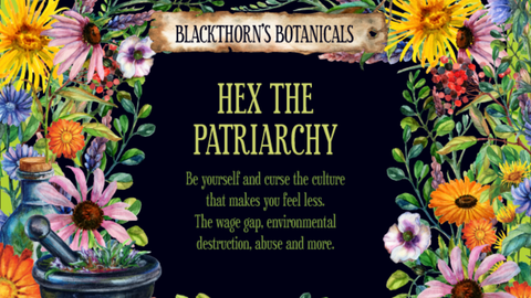 Hex the Patriarchy Tea or Candle