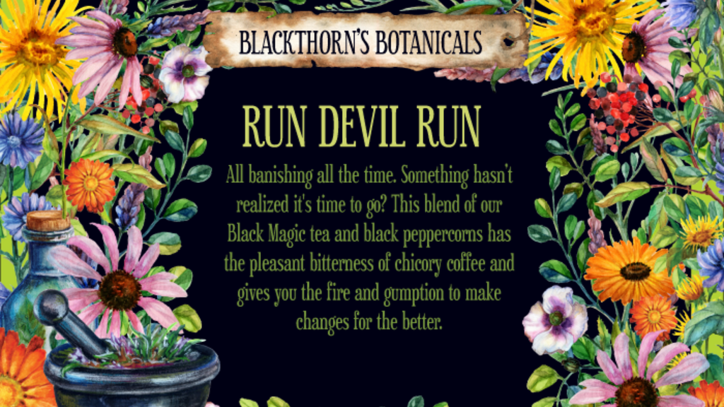 Run Devil Run Tea